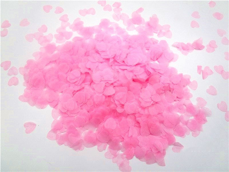 Vibrant Heart Confetti Toss – A Joyful Celebration of Love