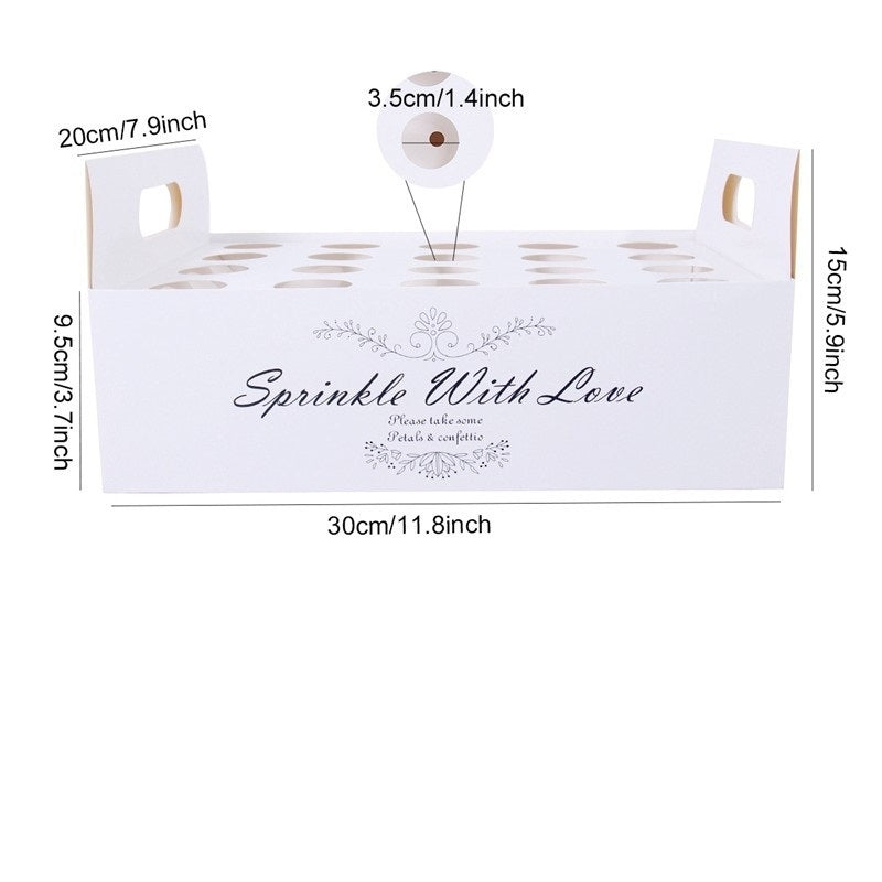 Elegant Wedding Confetti Cone Stand – A Beautiful Touch for Your Celebration