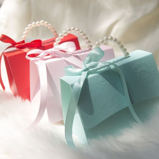 Elegant Floral Wedding Favor Boxes