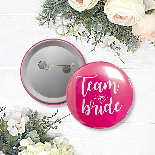 Bride And Bridesmaid Party Decorative Badge