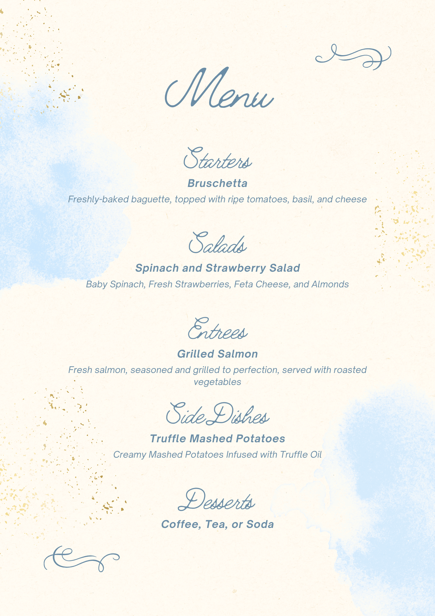 Personalized Wedding Dinner Options by The Big Day P.A. - The Big Day P.A 