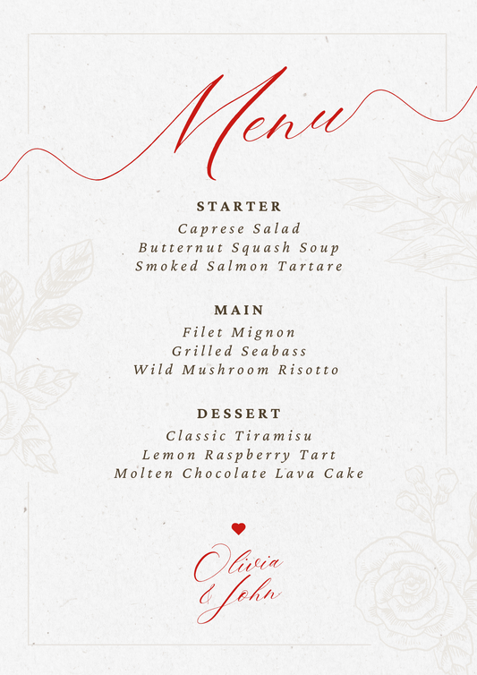 Personalized Wedding Dinner Options by The Big Day P.A. - The Big Day P.A 