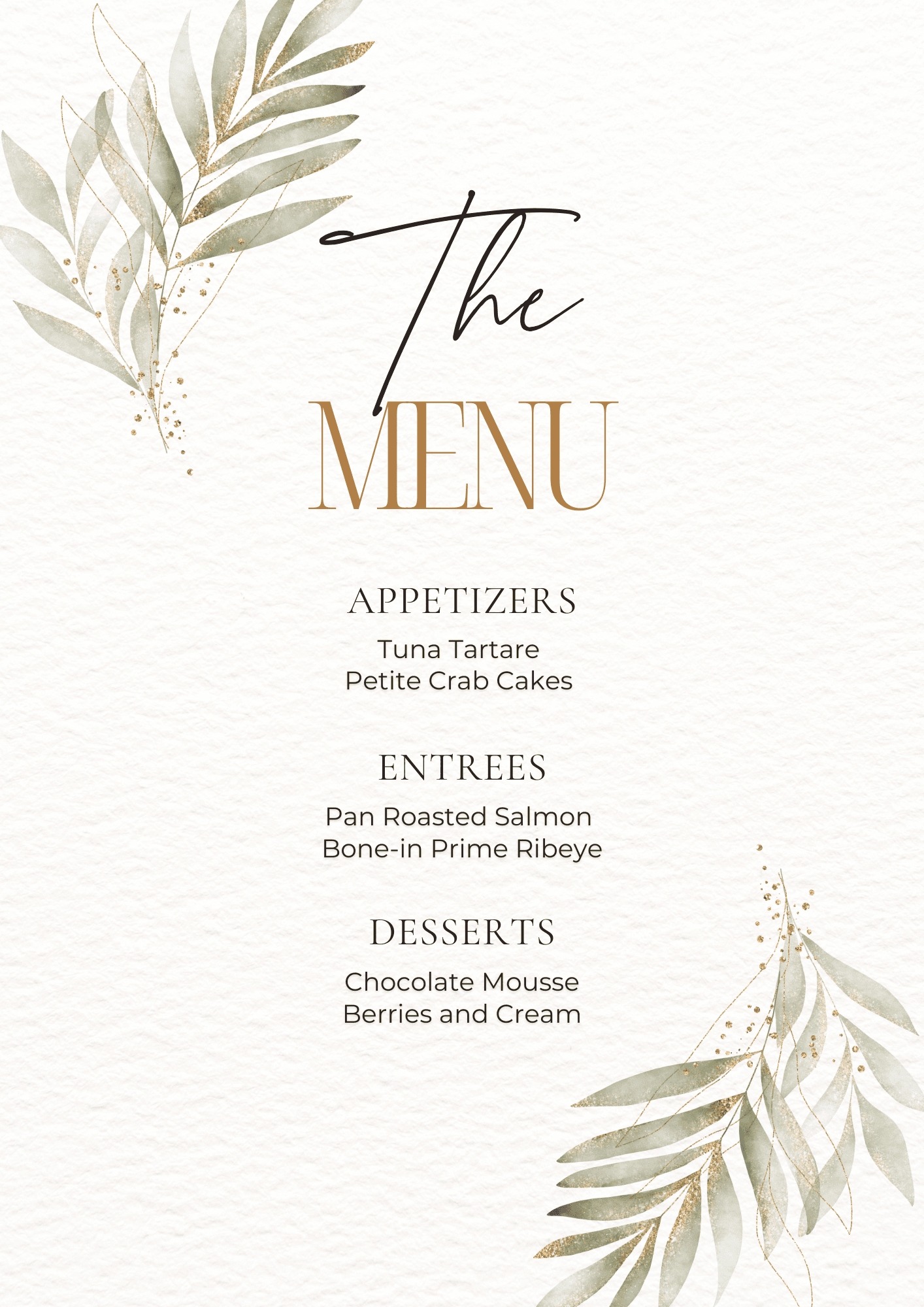 Personalized Wedding Dinner Options by The Big Day P.A. - The Big Day P.A 